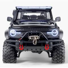 Bronco Wilderness 1/10 con winch, 2 velocidades y luces gris