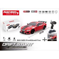 Drift Mustang 1/16 4WD con efecto humo y luces