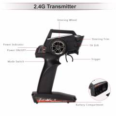 Emisora coches 12429,12427,144001,144002,124018,124019,124016,124017,104001,104002 Y 104009 DE WLTOYS