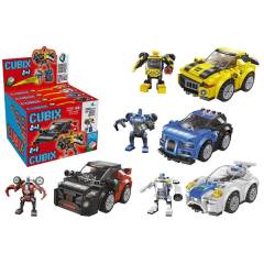 Coche transformer en robot Cubix