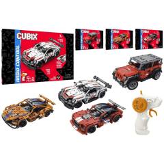 Coche teledirigido para montar Cubix