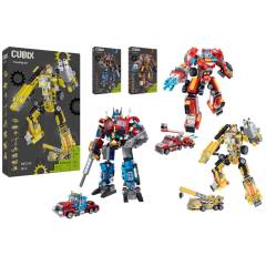 Robot y camión transformer en 8 vehiculos