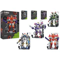 Robots con peana para montar Cubix